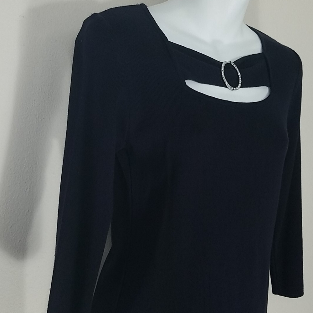 Annalese Sweater top pullover shirt Purple long sleeve Small - Picture 6 of 10
